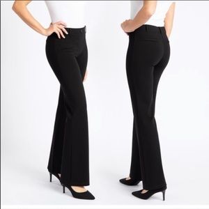 Betabrand Black pull on Dress Pant Yoga Pant size XS